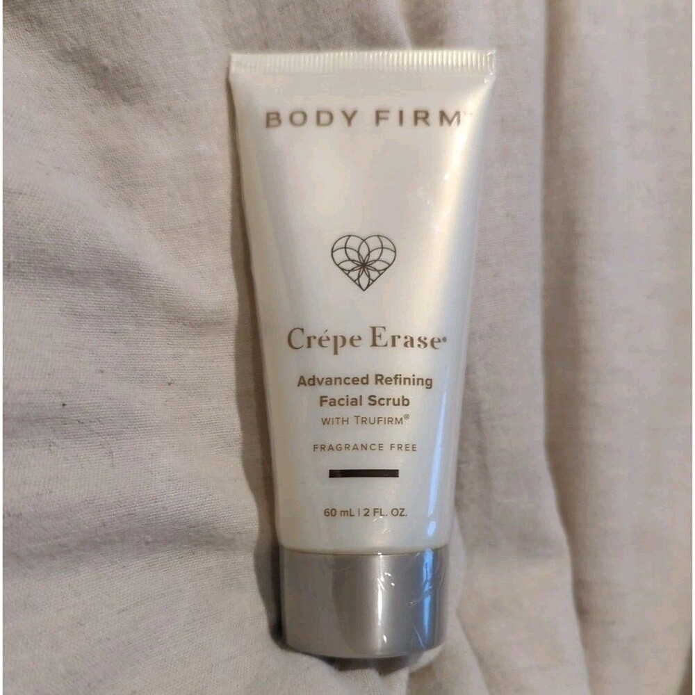 Crepe Erase Body Firm Advanced Refining Facial Scrub Fragrance Free New 2 Fl oz‎